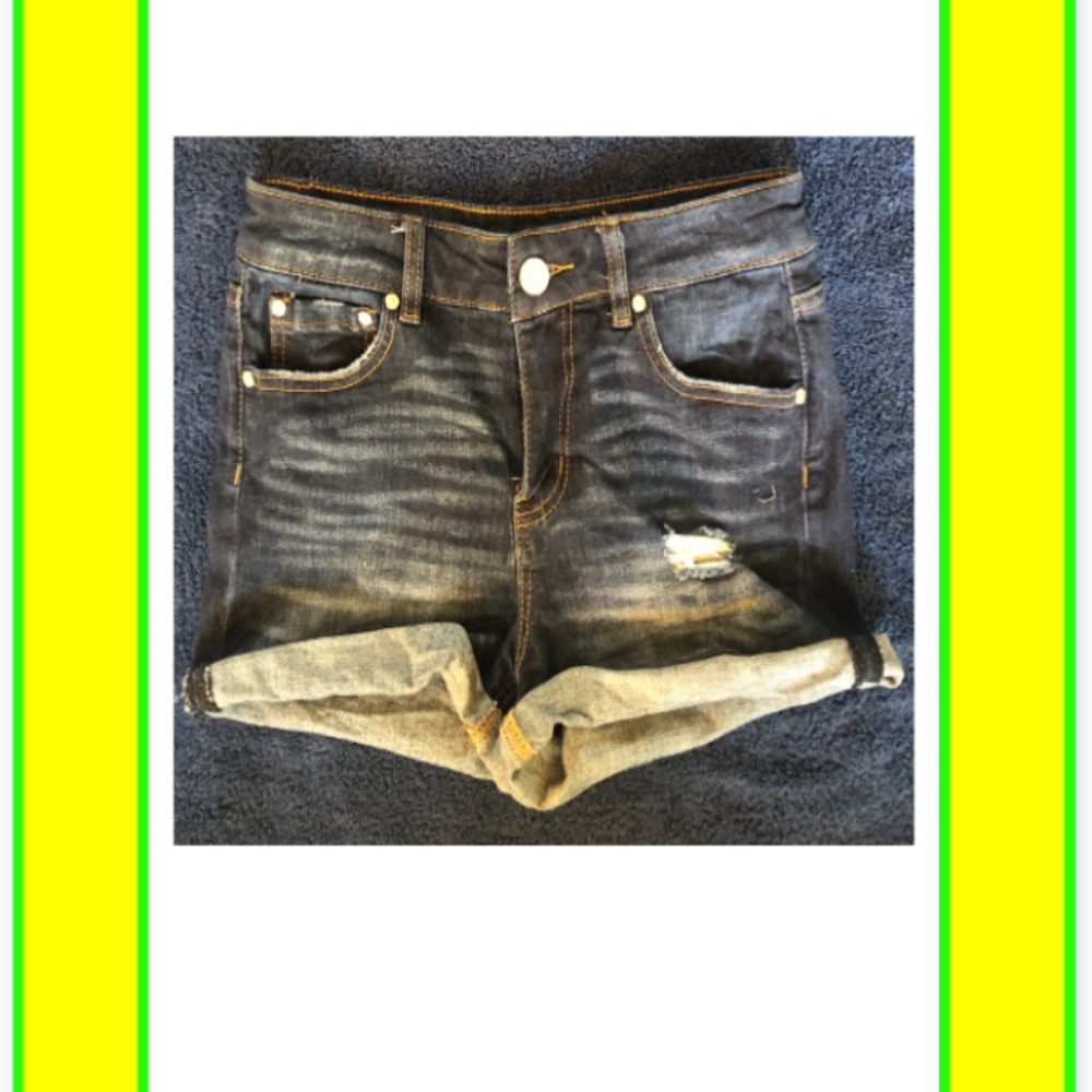 Indigo Rein Jean Shorts